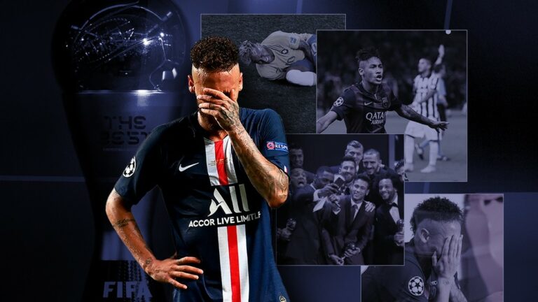Lesões, poucos jogos… Neymar fica longe do Top-3 do Fifa The Best pelo quarto ano seguido