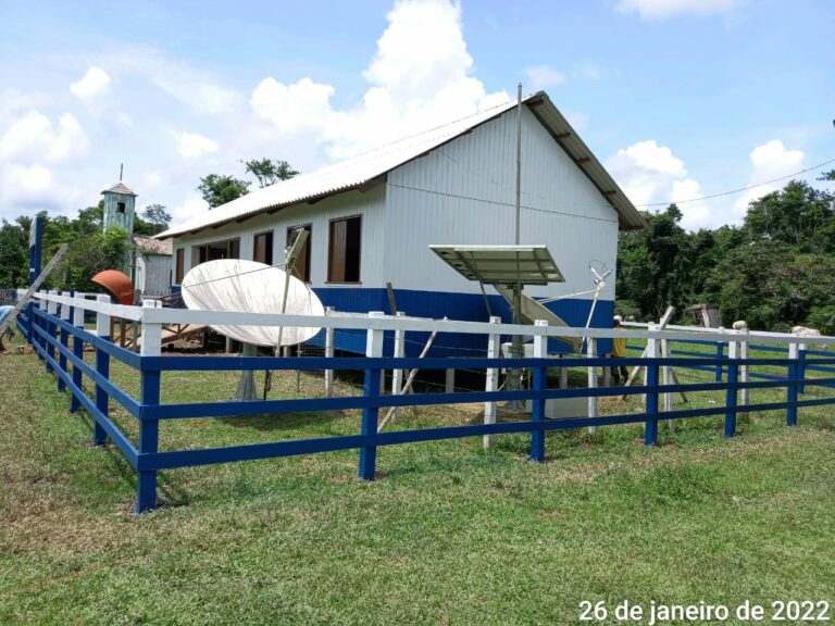 Governo do Acre termina reforma em mais uma Escola rural de Sena Madureira