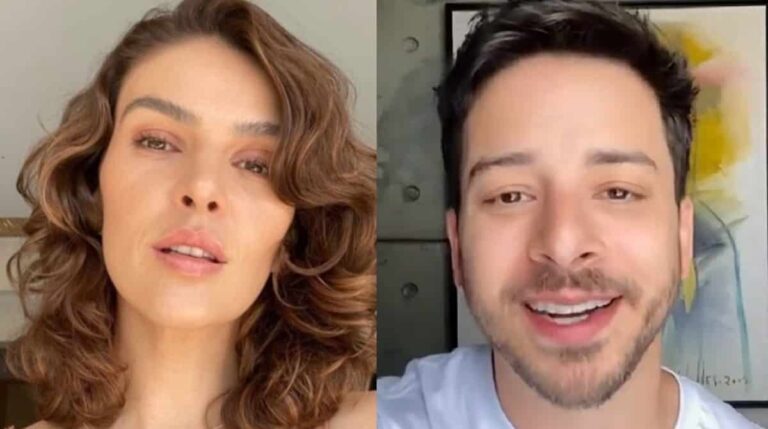 Monica e Junior Lima mostram o filho com a avó em rara aparição