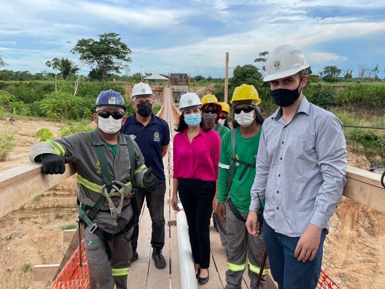 Senadora Mailza visita obras do Anel Viário no Alto Acre: “Sonho que se concretiza”