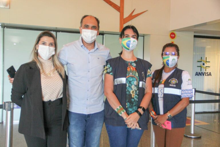 Ministro da Saúde já está em solo acreano e cumpre agenda em Sena Madureira