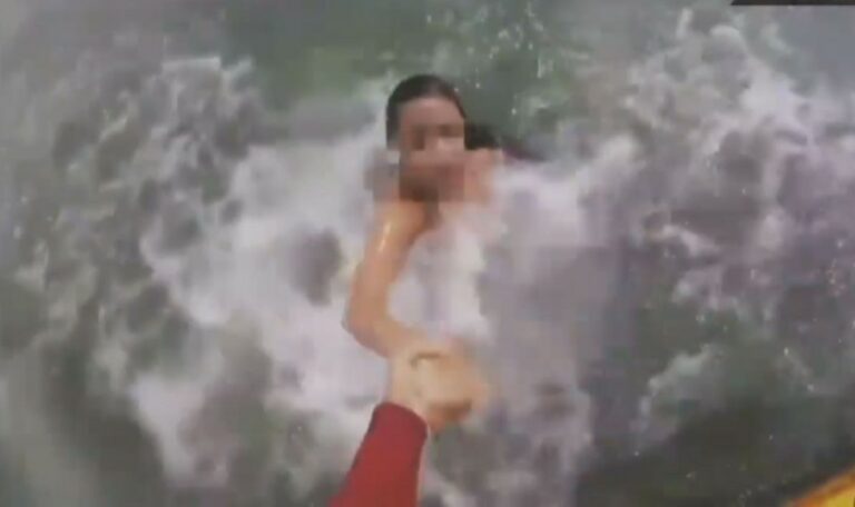 Vídeo registra resgate ‘desesperado’ de criança e adolescentes que se afogavam em praia de São Paulo