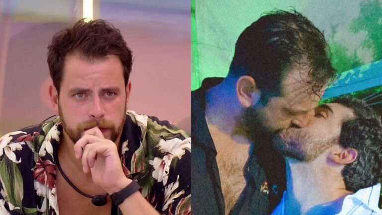 BBB22: Suposta foto de Gustavo beijando outro homem circula na web