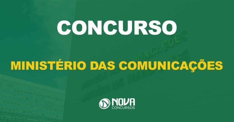 Concurso Ministério das Comunicações tem banca contratada