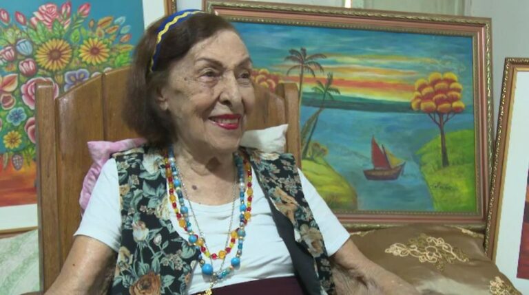 Morre Elais Meira Eluan, aos 102 anos; ela era professora, artista plástica, música e dançarina