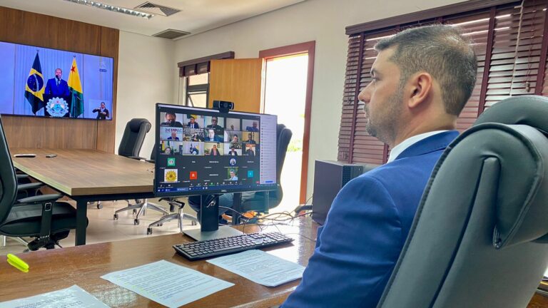 Com participação de representantes dos poderes, Nicolau abre ano legislativo com sessão virtual