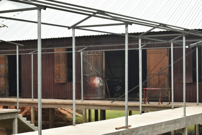 Obras de manutenção do Polo Naval de Cruzeiro do Sul chegam a etapa final