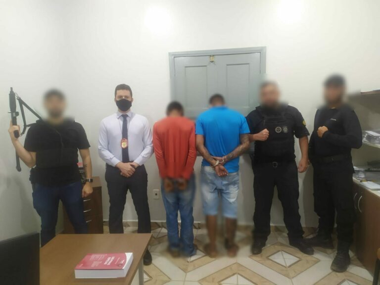 Policia Civil identifica e prende três investigados por roubo majorado em Bujari