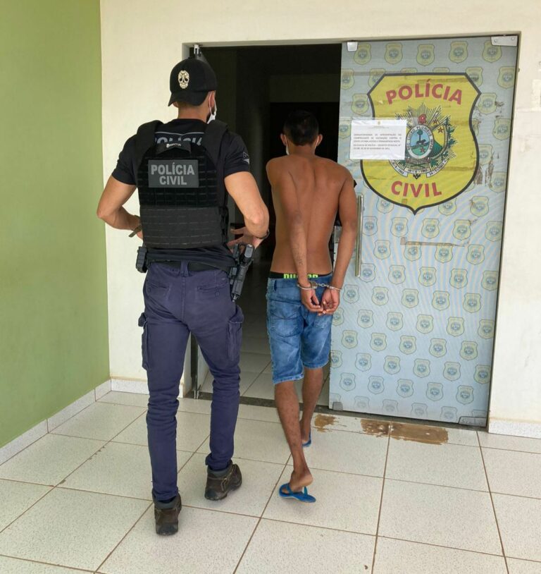 Polícia Civil prende homem por descumprimento de medida protetiva em Sena