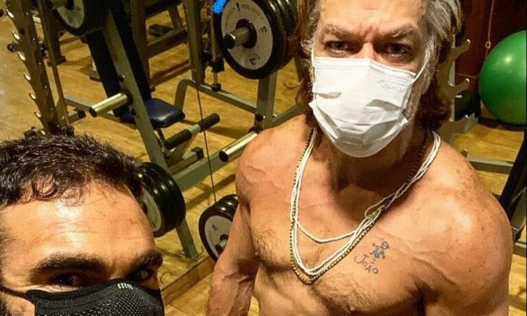 Aos 50 anos, Fábio Assunção aparece torneado ao lado de personal trainer queridinho das estrelas Aos 50 anos, Fábio Assunção aparece torneado ao lado de personal trainer queridinho das estrelas