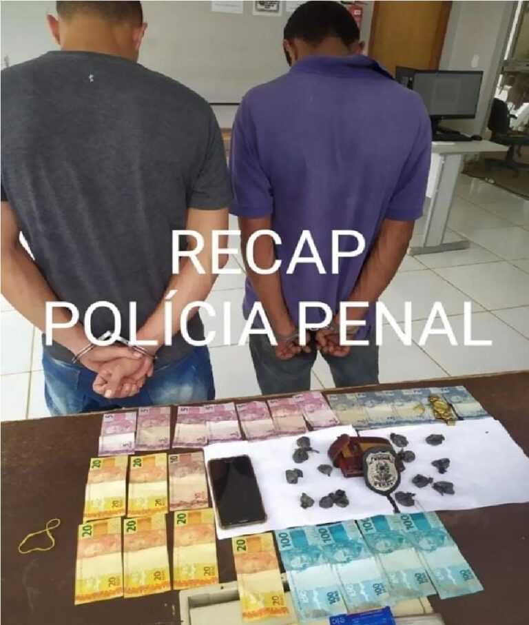 Homens são presos em flagrante comercializando entorpecentes em Rio Branco