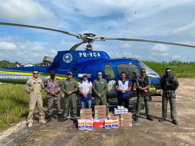 Ciopaer realiza entrega de insumos em comunidade do Jordão