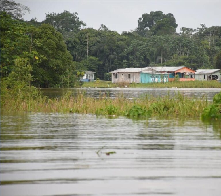 Rio Juruá apresenta sinais de vazante, mas nível ainda está acima da cota de transbordo em Cruzeiro do Sul