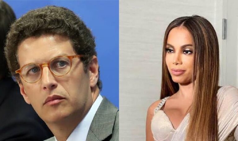 ‘Meu c* serve mais à sociedade que você’, dispara Anitta para Ricardo Salles