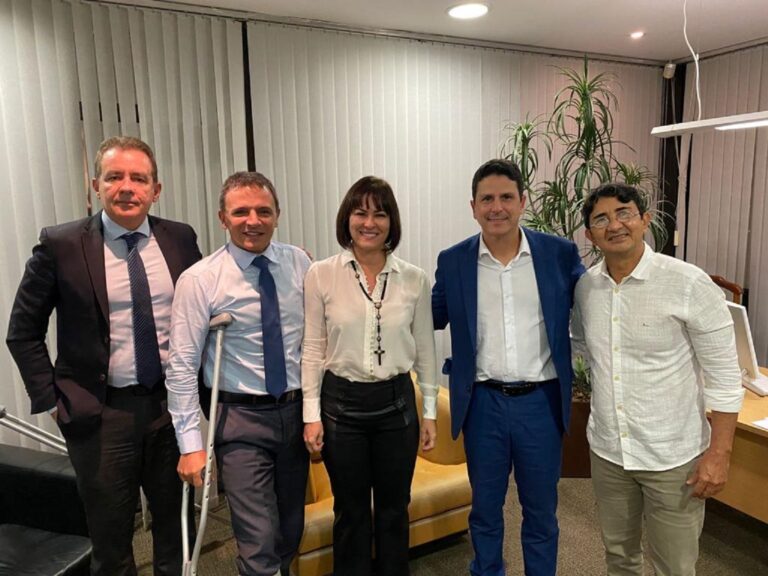 Correinha reúne com nacional do PSDB, Bittar e chancela apoio à pré-candidatura de Márcia ao Senado