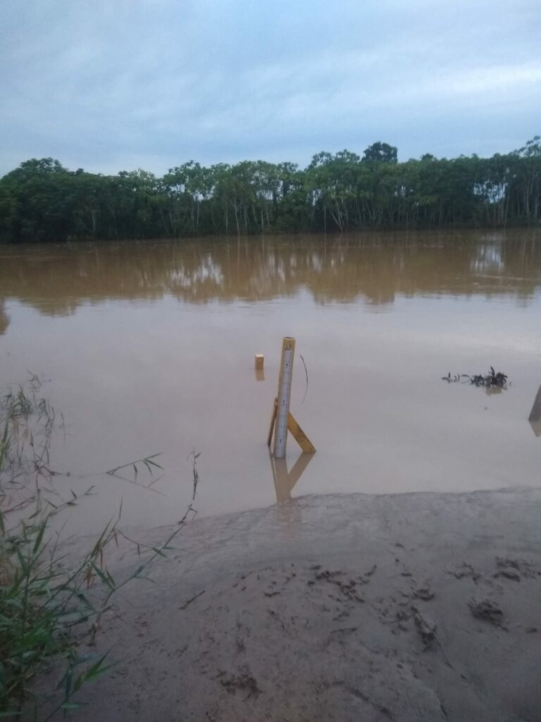 Sena Madureira: Nível do Iaco baixou 37 centímetros de domingo para segunda