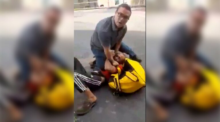 ‘Que ele seja penalizado’, diz motoboy agredido após cobrar entrega