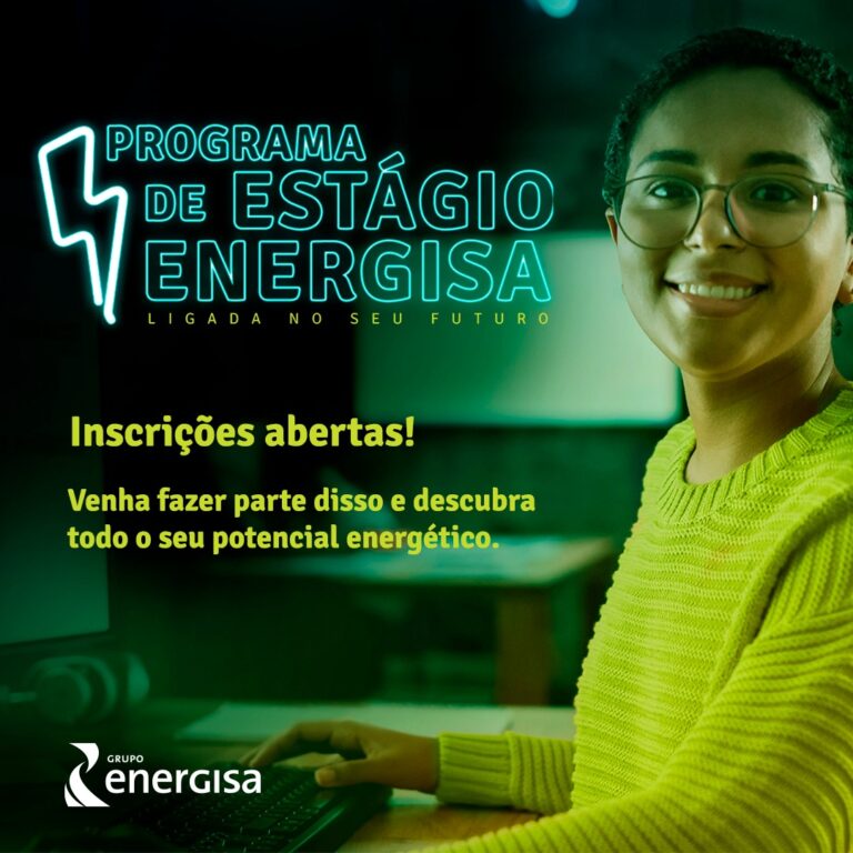 Energisa busca talentos para Programa de Estágio em 11 estados