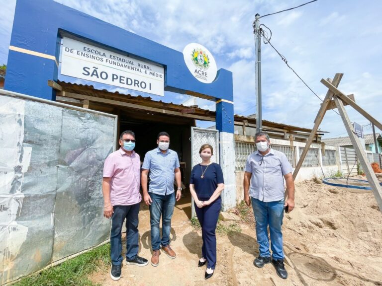 Estado avança com reformas de escolas no Alto Acre