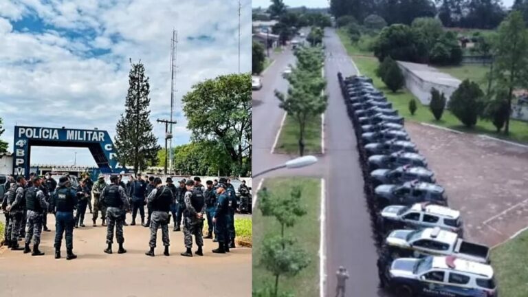 Mais de 300 policiais fecham cerco na fronteira com Paraguai para prender quadrilha que atirou de fuzil em militar