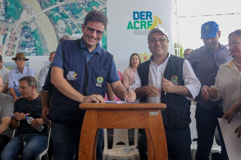 Obras estruturantes transformam a vida da população de Sena Madureira