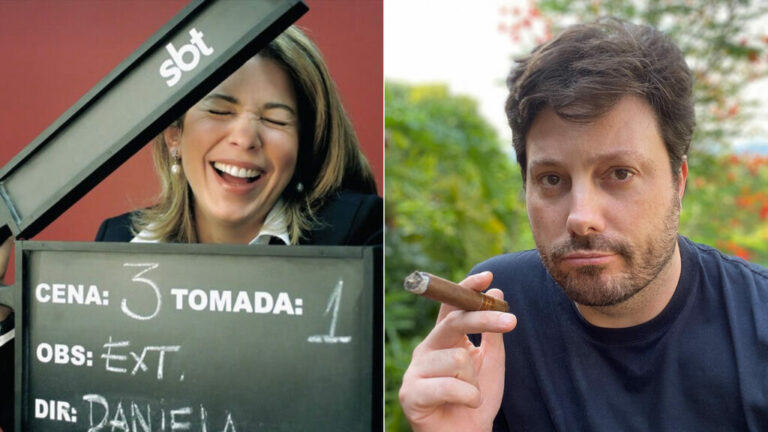 Após ser detonado, Danilo Gentili conversa com filha de Silvio Santos