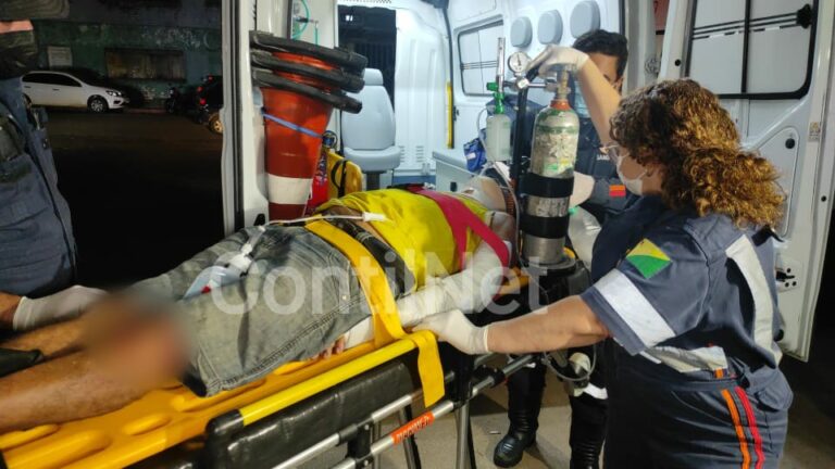 Motociclista bate em buraco e vai parar em estado grave do PS de Rio Branco