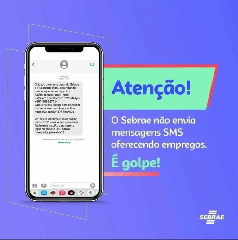 Sebrae emite alerta sobre uso indevido de nome do órgão para promessas de emprego no Acre: “É golpe”