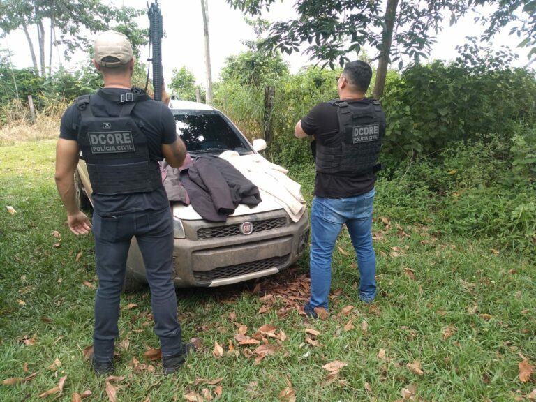Veículo de servidor da Embrapa roubado em zona rural de Boca do Acre é recuperado pela polícia