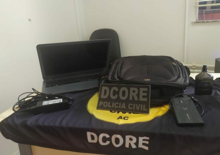 Polícia Civil prende investigado por roubo no bairro Seis de Agosto, em Rio Branco