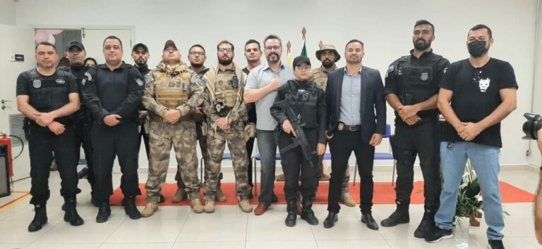 Alan Rick reforça apoio à segurança pública em assinatura da ordem de serviço para construção do estande de tiro da polícia penal