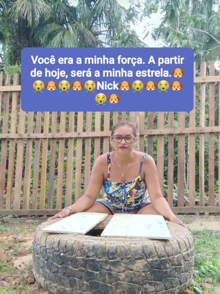 SENA: Professora se emociona ao procurar cachorra de estimação e encontrá-la morta em cacimbão