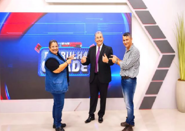 Edvaldo Souza estreia programa na RedeTV! com Lenilda Cavalcante e Senildo Melo