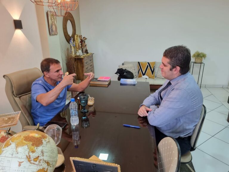 Senador Marcio Bittar prestigia novo chefe da Casa Civil, Jonatan Donadoni