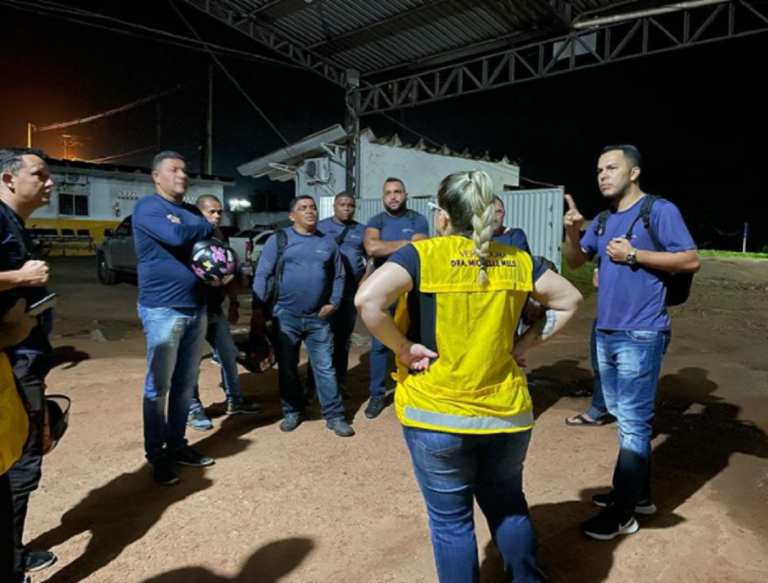 Michelle visita empresas de transporte e assessor de Bocalom questiona: “Porque não foi na Ricco?”