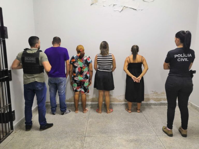 Polícia Civil prende cinco investigados por roubo em Rio Branco