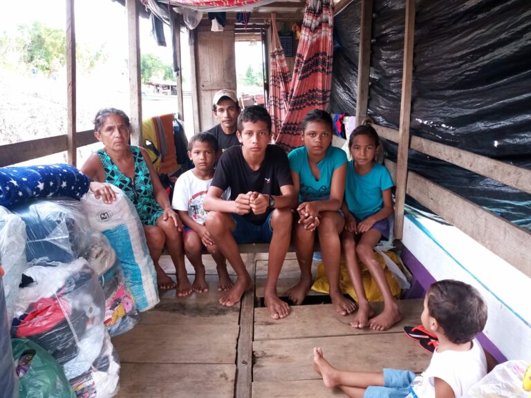 Família de colono desaparecido no rio Iaco pede ajuda; ele deixou a esposa e sete filhos