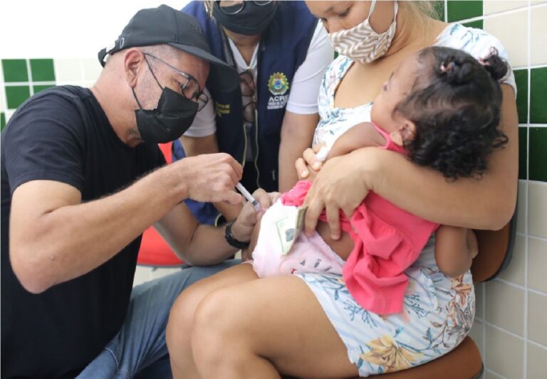 Acre é o terceiro estado que menos vacinou crianças contra a Covid-19