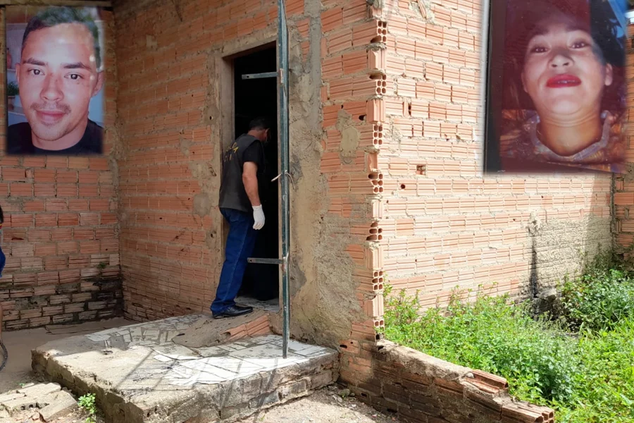 Acreana é encontrada morta abraçada a cônjuge em casa incendiada em Porto Velho