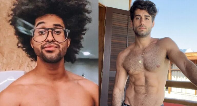 Ex-BBB Luciano Estevan recebe proposta de astro internacional do pornô gay para parceria