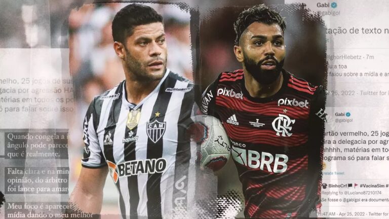Donos de feito raro no Brasil, Hulk e Gabigol veem relação ir dos elogios à troca de farpas