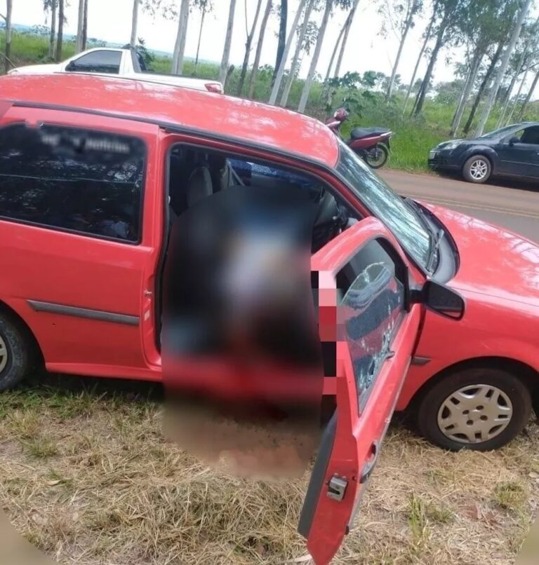 Após sair de julgamento por homicídio, réu e sobrinho são executados por pistoleiros na fronteira com Paraguai