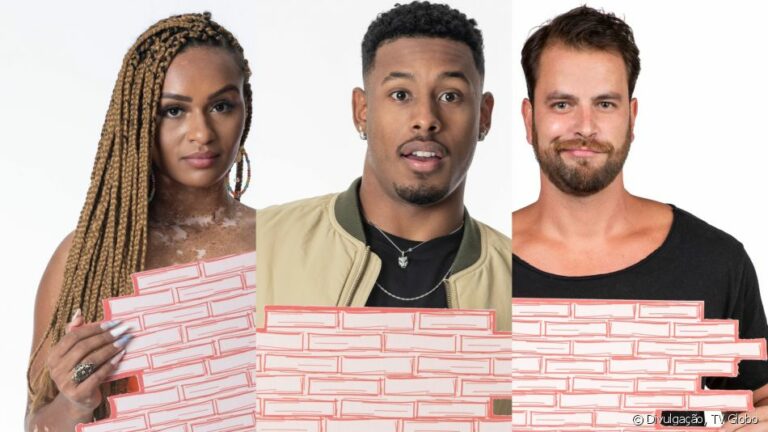 ‘BBB 22’: enquete aponta alta rejeição no Paredão entre Paulo André, Natália e Gustavo