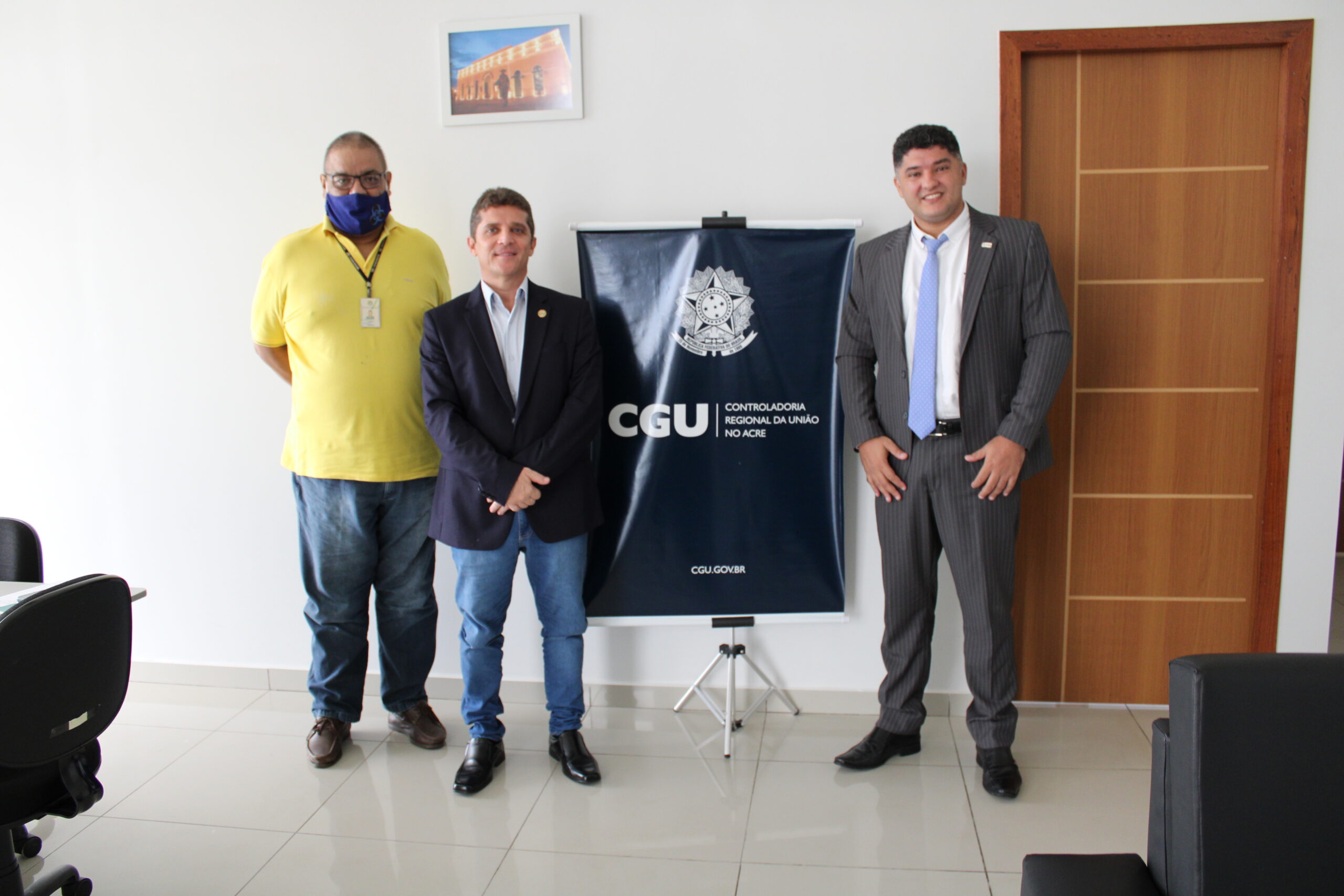 Controladoria da União recebe o Controlador-Geral do Estado do Acre para a implementação da Rede Nacional de Ouvidorias