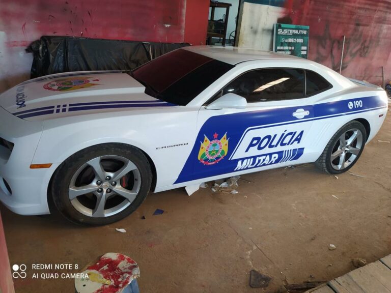 Camaro entregue à PM pertencia a um dos maiores chefes de quadrilha do Acre
