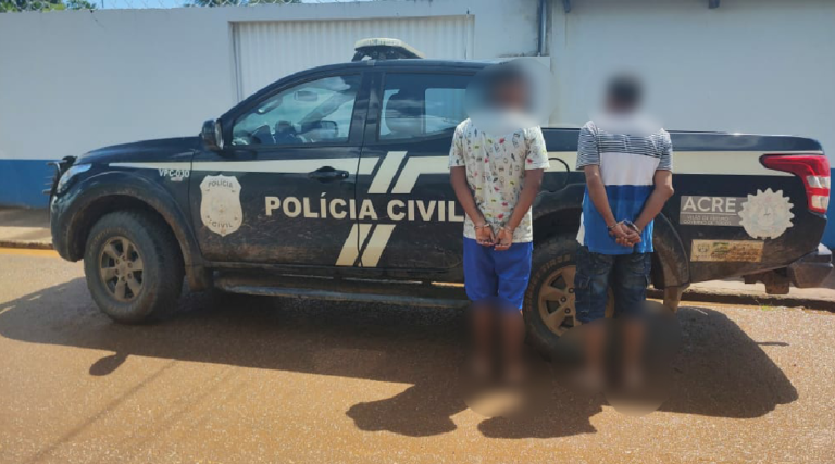 Dois são presos no Bujari; um deles por espancar mulher e atear fogo na casa