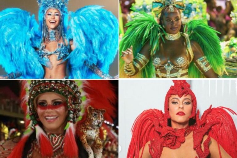 Paolla Oliveira, Viviane Araújo, Iza e Sabrina Sato: confira aqui as parciais de qual a melhor rainha de bateria do carnaval 2022