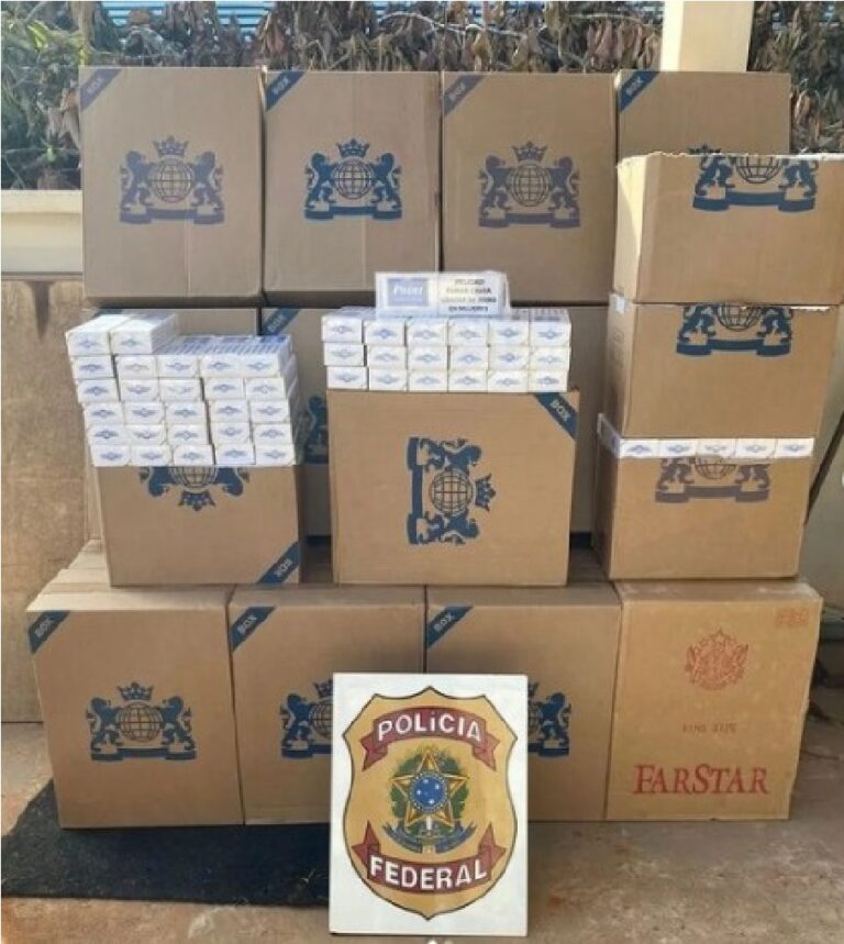 Quase 10 mil maços de cigarros contrabandeados são apreendidos pela PF no interior do AC