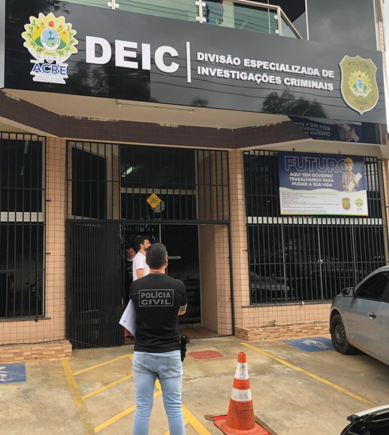 Polícia Civil prende responsável por tráfico de drogas no município de Acrelândia em Rio Branco
