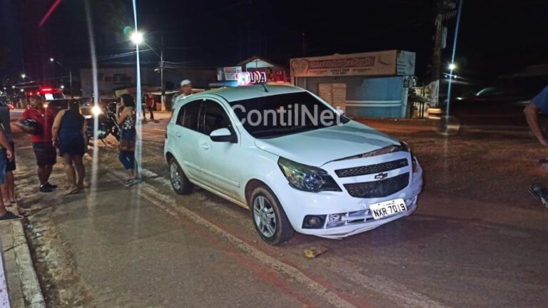 Carro conduzido por policial embriagado causa acidente no AC e casal vai parar no Pronto-Socorro